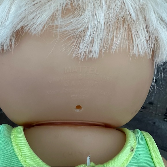 VINTAGE CABBAGE PATCH DOLL BEACH DAY SURFS UP 1988 VINTAGE HARDBODY BLONDE - Picture 8 of 9